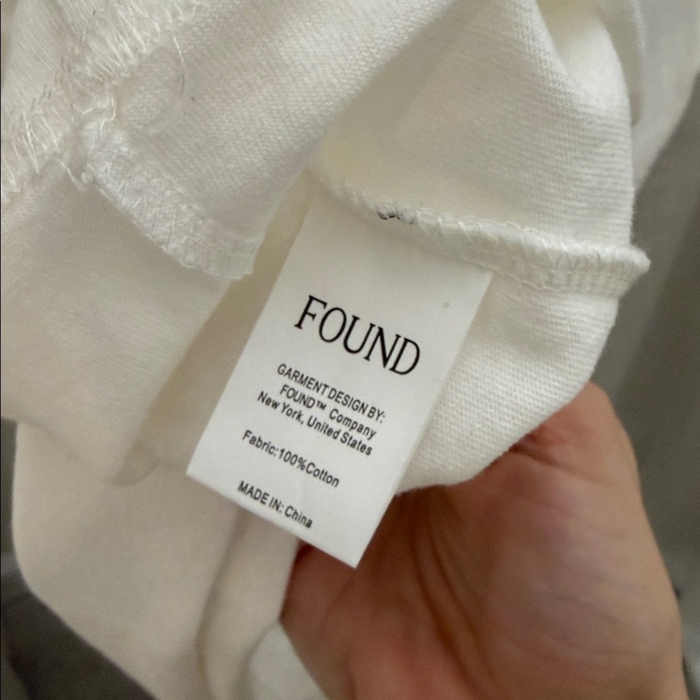 Revolve Clothing FOUND Malibu Farm Fair Tee in White Small NEW SOLD OUT - Picture 9 of 9